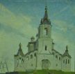 «Церковь в селе Онежье» художник: Жилин Николай Лукьянович;