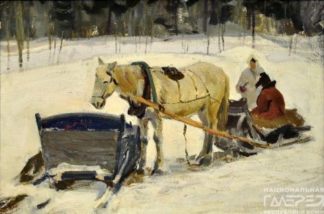 &laquoПыёлдинский мотив&raquo художник: Кочев Александр Венедиктович