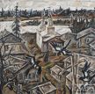 &laquo;Коми деревня&raquo; художник: Куликова Александра Александровна;