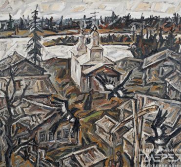 &laquoКоми деревня&raquo художник: Куликова Александра Александровна