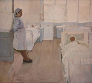 «В госпитале. 1965» художник: Кокачев Виталий Васильевич