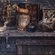 &laquo;Старинная утварь&raquo; художник: Куликов Вячеслав Михайлович;