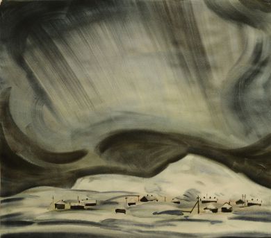 «Весенний циклон над горой  Баркова» художник: Трофимов Виталий Викторович
