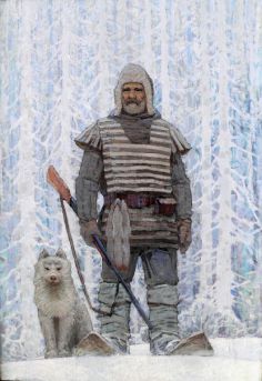 «Охотник» художник: Добряков Сергей Алексеевич