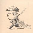 «Дружеский шарж на писателя Михаила Николаевича Лебедева» художник: Поляков Валентин Викторович;