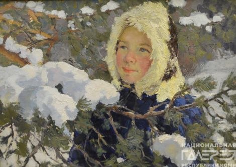 &laquoОля в лесу&raquo художник: Кудяшев Григорий Васильевич