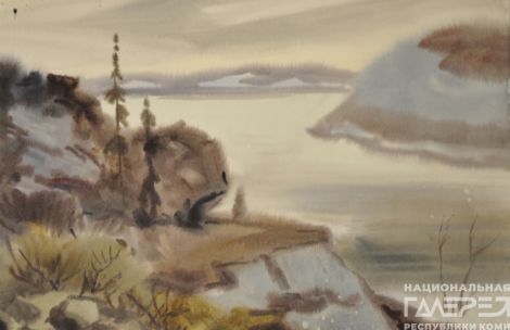 &laquoБерега. Урал&raquo художник: Кудяшев Григорий Васильевич