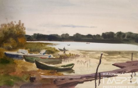 &laquoВечерний клёв.&raquo художник: Кудяшев Григорий Васильевич