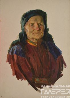 &laquoСтарая ижемка&raquo художник: Митюшёв Пантелеймон Михайлович